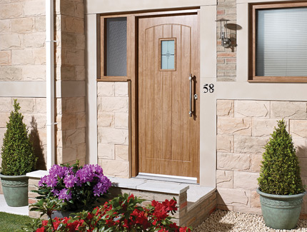 <empty>External Oak Doors